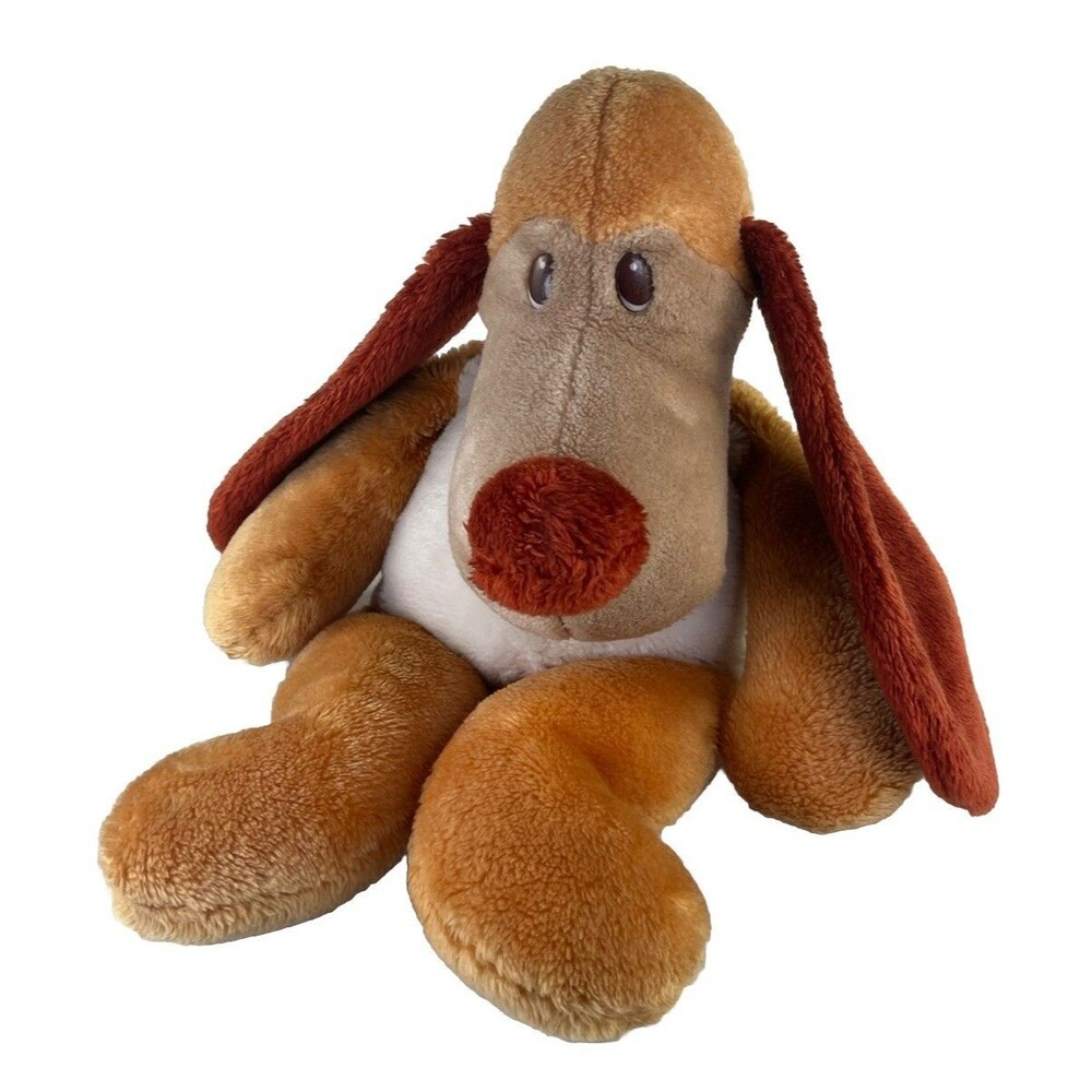 Vintage Animal Fair Decker Dog 22" Plush Puppy Dog Stuffed Animal Kitschy No Tag